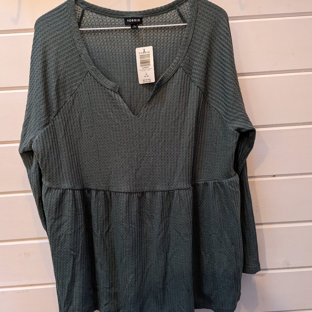 Waffle Knit Shirt